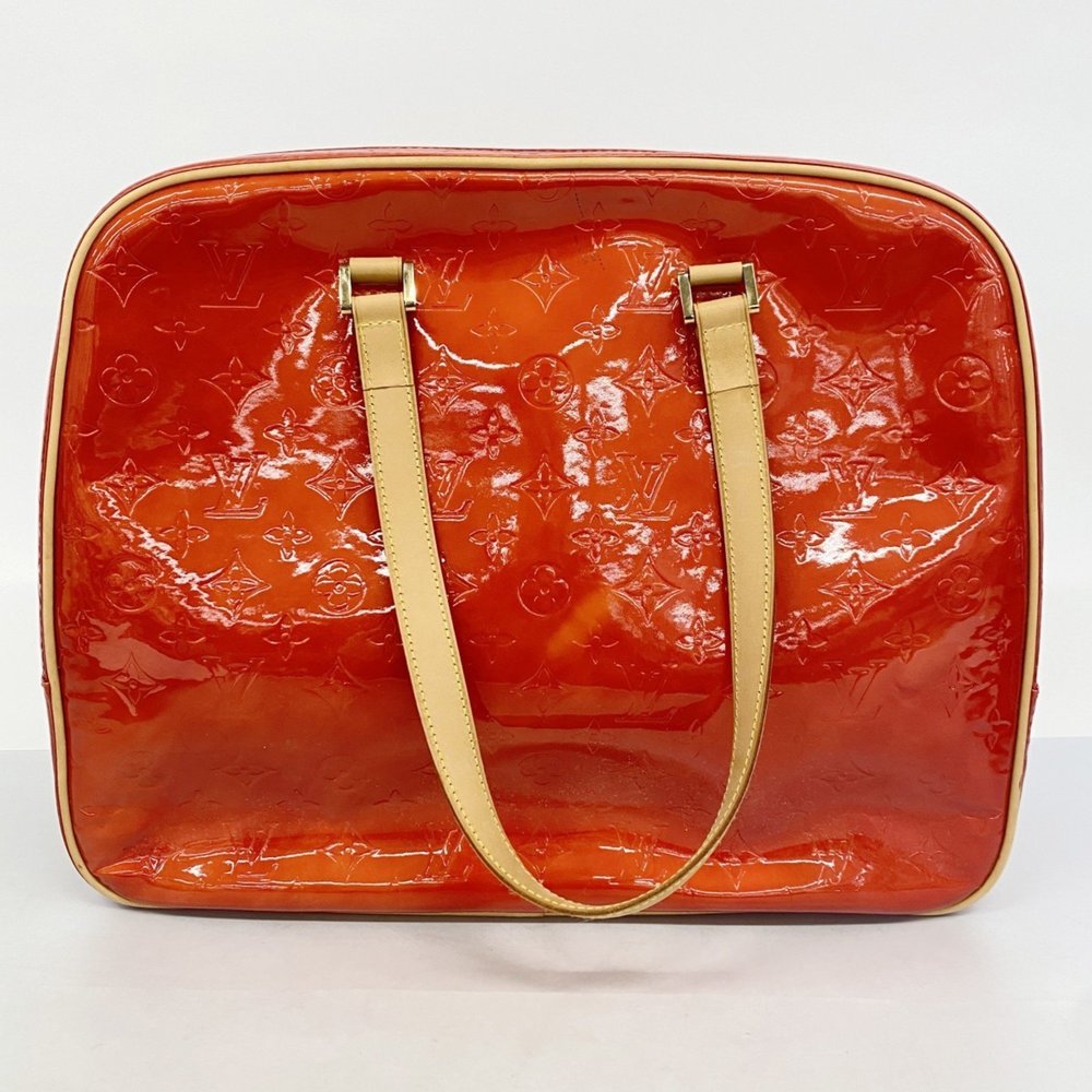 Louis Vuitton Vernis Sutton Tote Bag M91080 Rouge Women's - Picture 12 of 12
